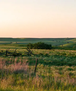 Geniesse den endlosen Horizont in den Weiten Kansas
